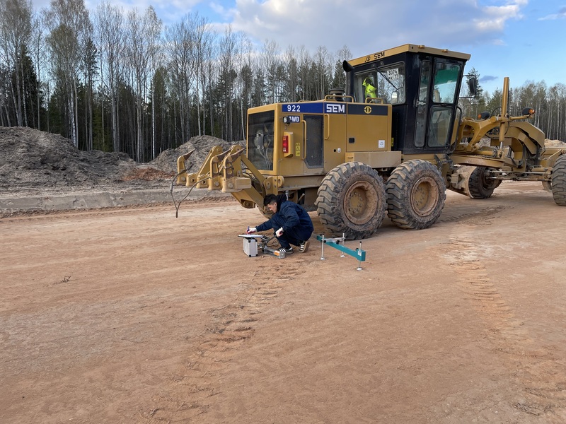 Определение модуля упругости основания статическим штампом по ОДМ 218.5.007